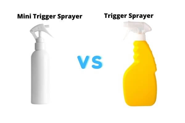 Mini Trigger Sprayers Vs Normal Trigger Sprayers