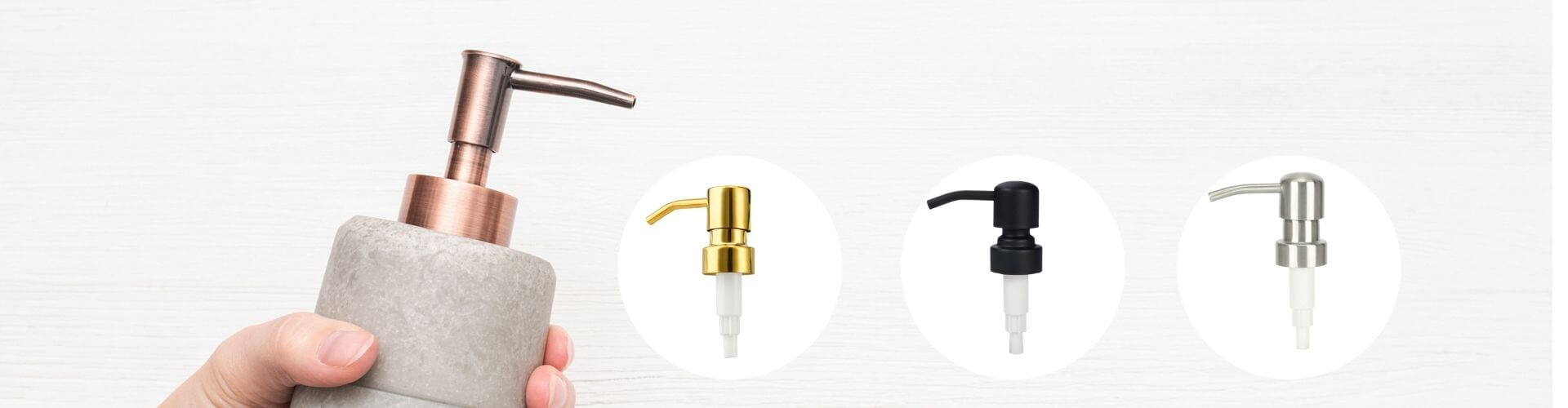 Metal soap dispenser pump wholesale