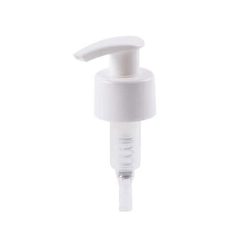 White Lotion Pump